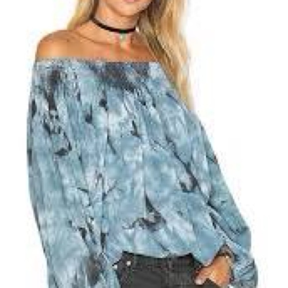 Tea spoon Moon Ridge Sugar Top - Blue  XS nwt